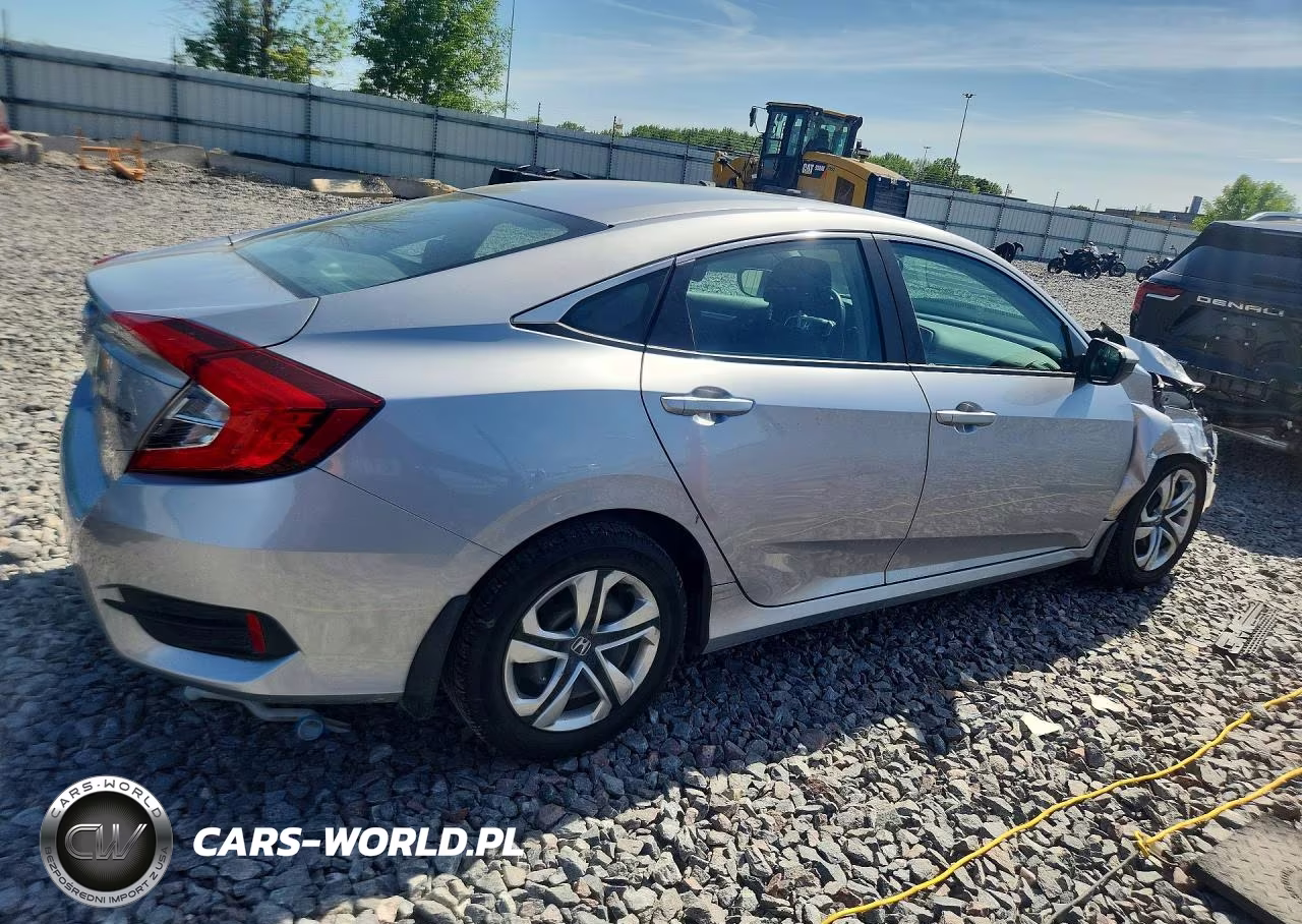 2017 Honda Civic Lx VIN:19XFC2F55HE007898 - 3