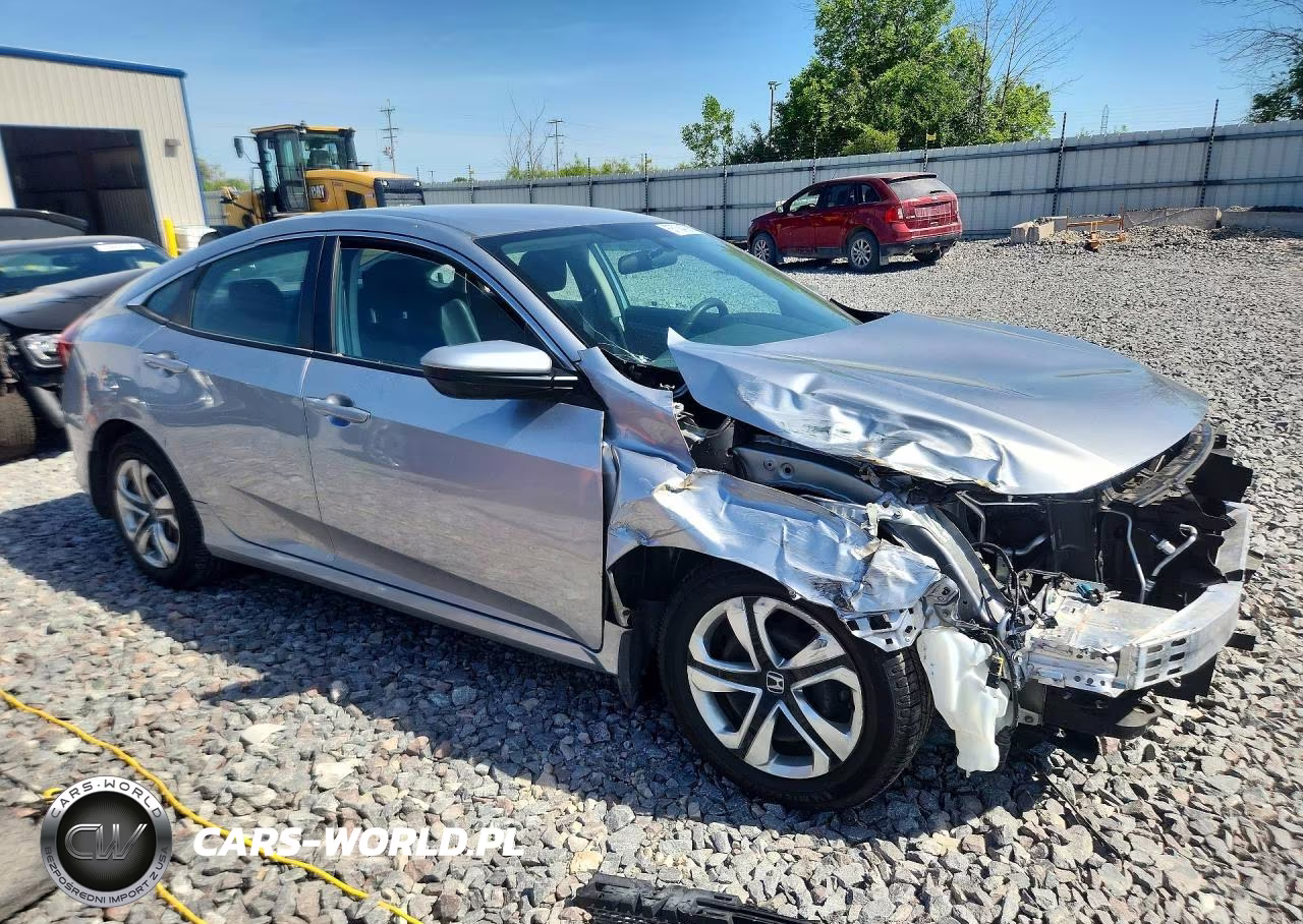 2017 Honda Civic Lx VIN:19XFC2F55HE007898 - 4