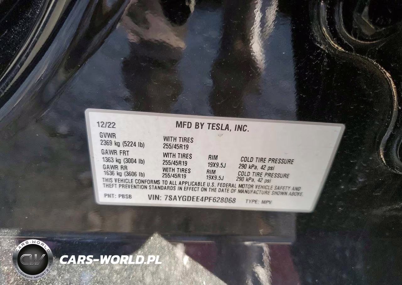2023 Tesla Model Y VIN:7SAYGDEE4PF628068 - 12