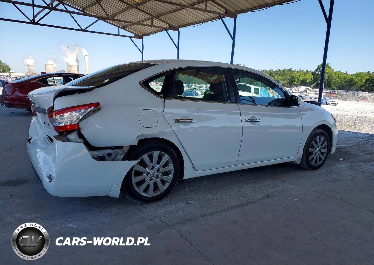 2015 Nissan Sentra S VIN:3N1AB7AP0FY369297 - 3