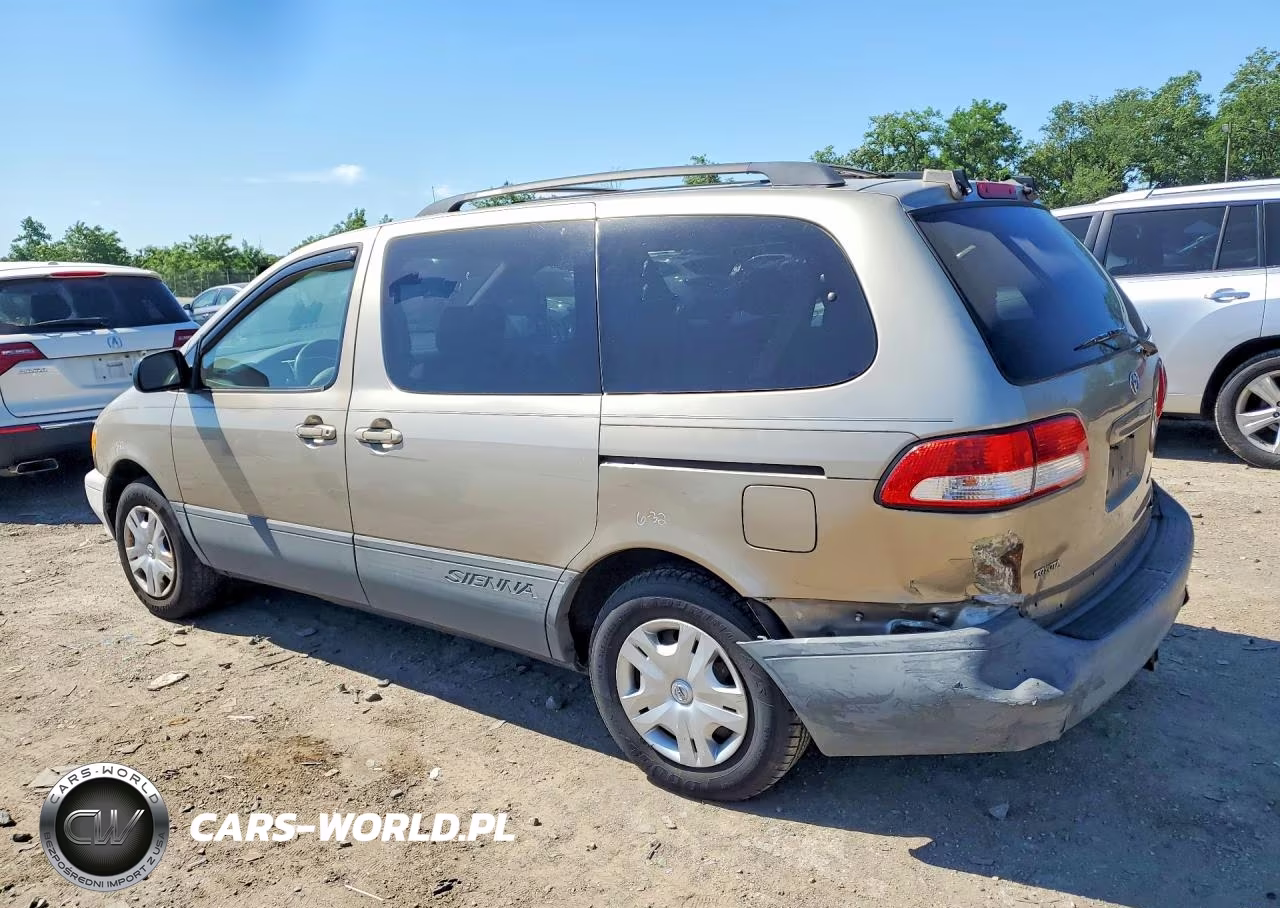 2002 Toyota Sienna Ce VIN:4T3ZF19C62U506357 - 2