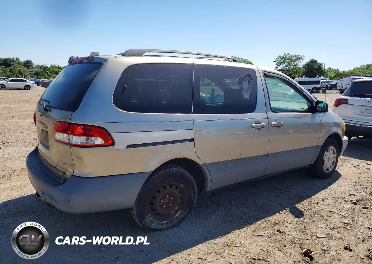 2002 Toyota Sienna Ce VIN:4T3ZF19C62U506357 - 3