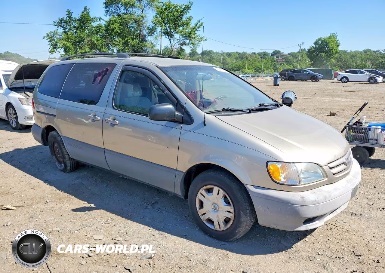 2002 Toyota Sienna Ce VIN:4T3ZF19C62U506357 - 4