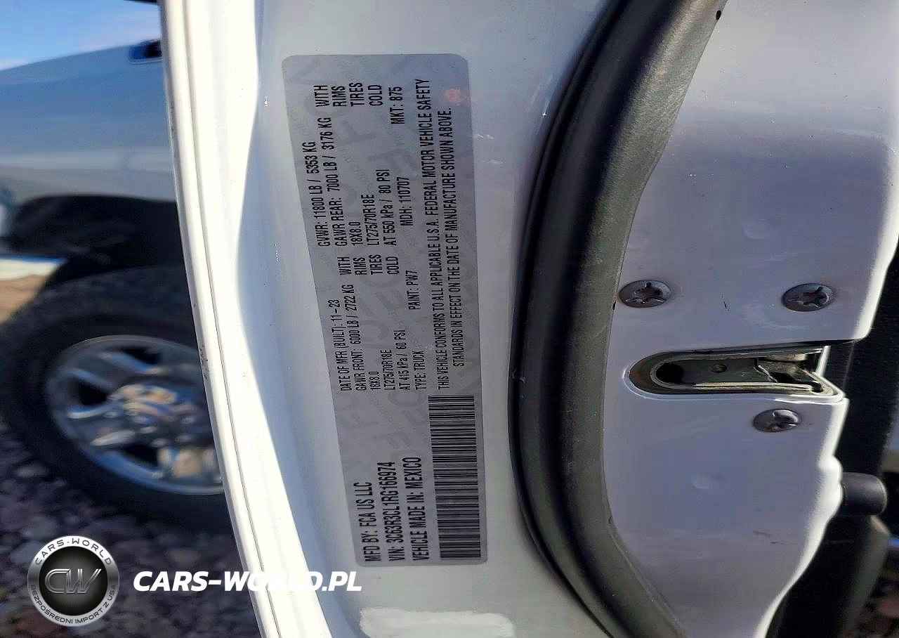 2024 Ram 3500 Tradesman VIN:3C63R3CL1RG166974 - 12