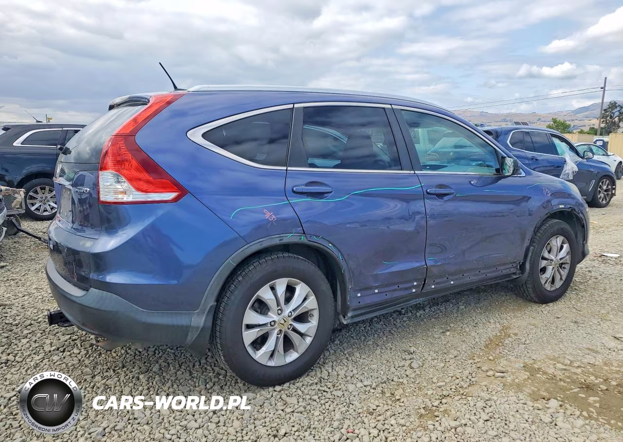 2013 Honda Cr-V Exl VIN:2HKRM4H74DH686900 - 3