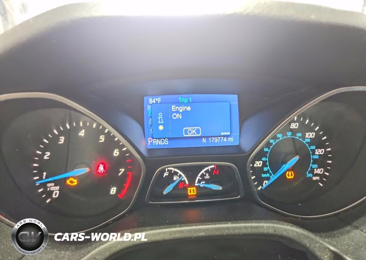 2014 Ford Focus Se VIN:1FADP3K2XEL154885 - 9