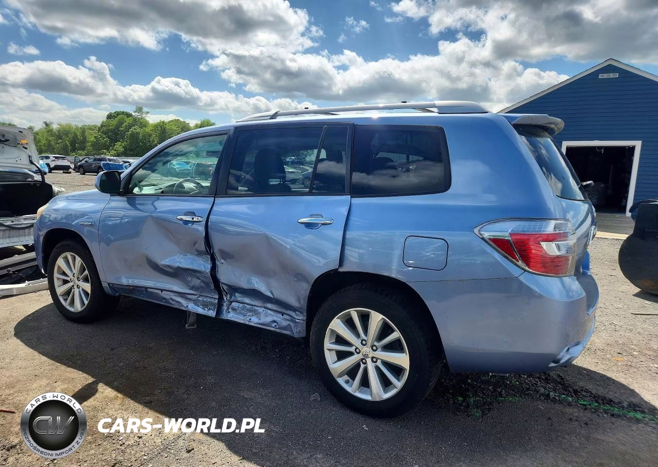 2010 Toyota Highlander Hybrid Limited VIN:JTEJW3EH5A2041325 - 2