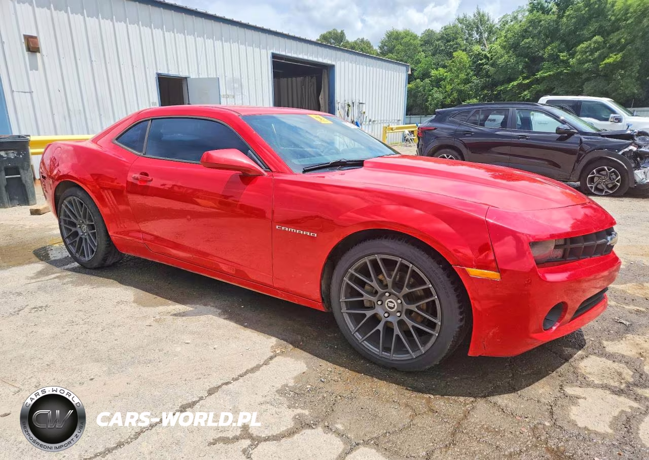 2013 Chevrolet Camaro Ls VIN:2G1FA1E32D9113694 - 4