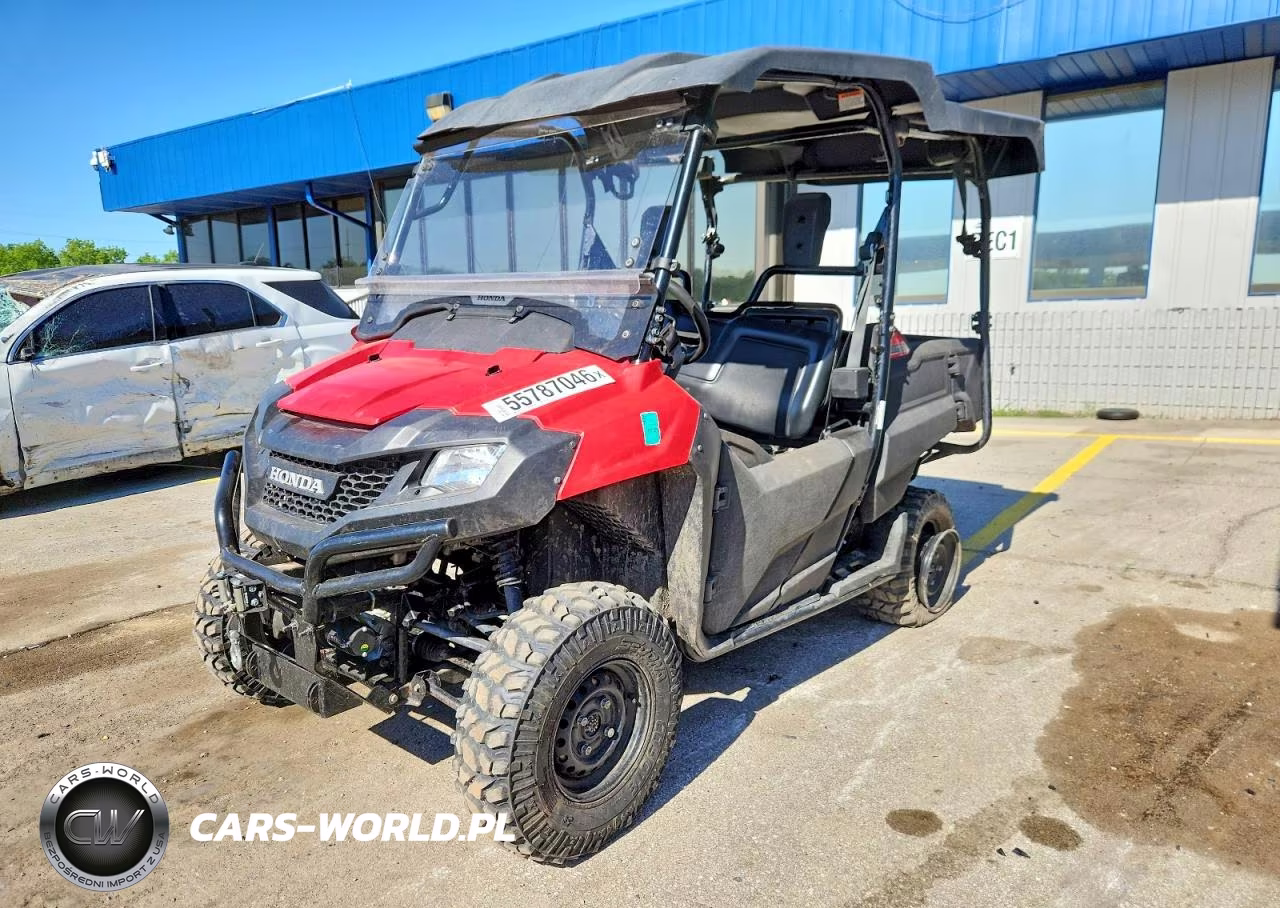 2014 Honda Sxs700M Utility Vehicle VIN:1HFVE0206E4001826 - 2