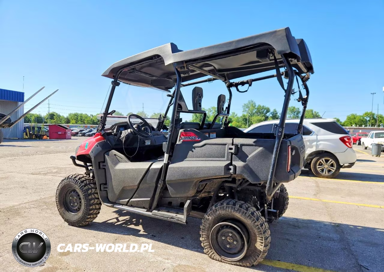2014 Honda Sxs700M Utility Vehicle VIN:1HFVE0206E4001826 - 3