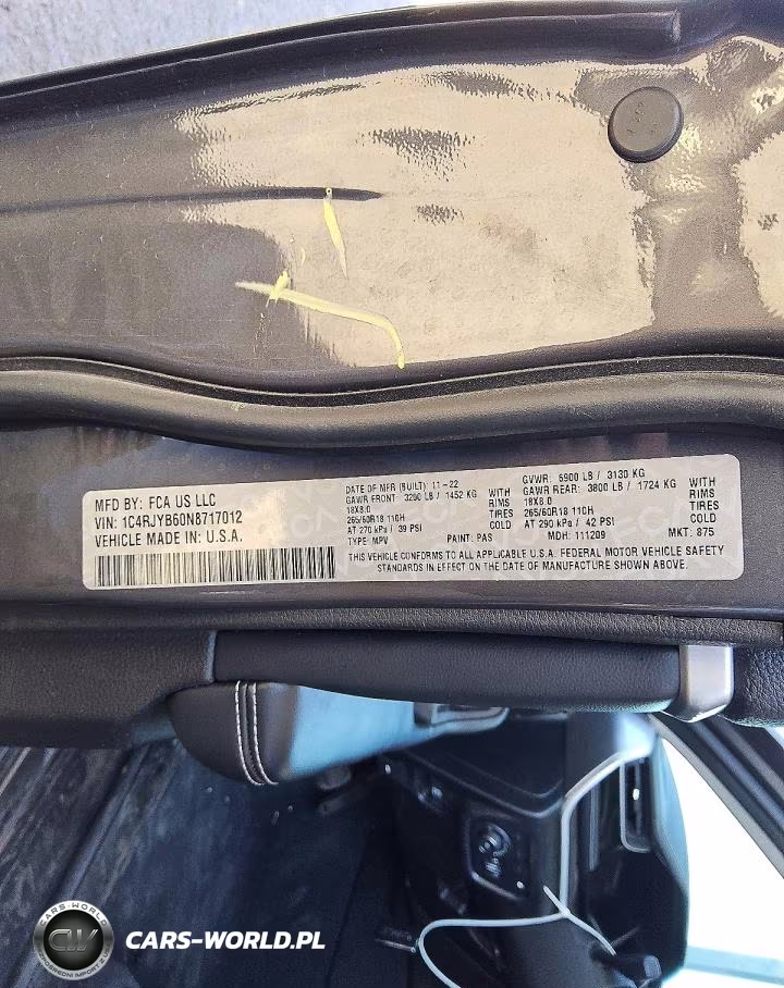 2022 Jeep Grand Cherokee Limited 4Xe VIN:1C4RJYB60N8717012 - 13