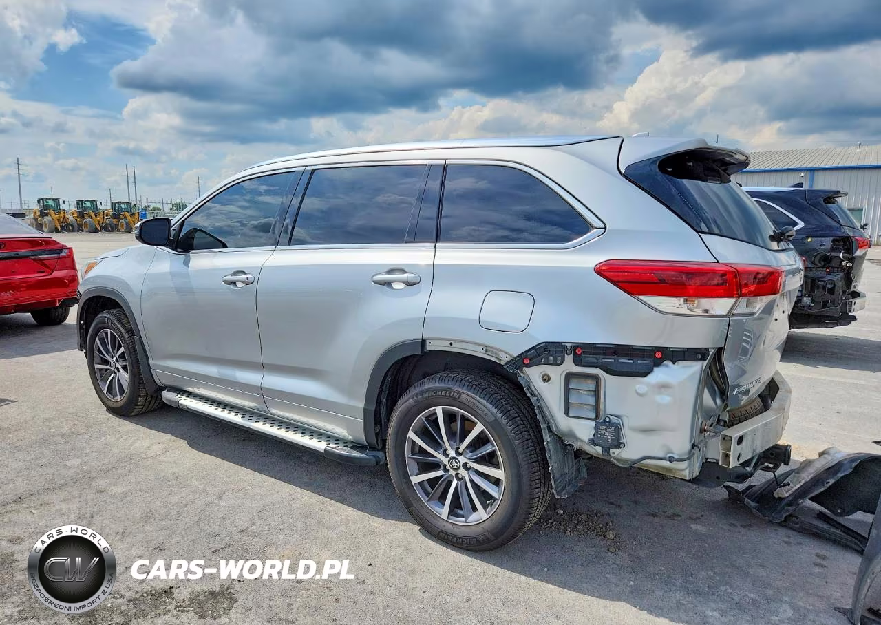 2017 Toyota Highlander Xle VIN:5TDJZRFH5HS512888 - 2