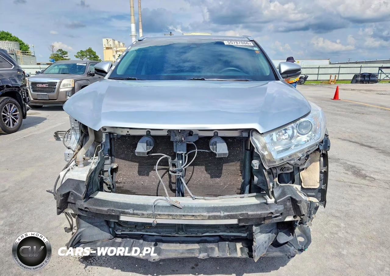 2017 Toyota Highlander Xle VIN:5TDJZRFH5HS512888 - 5