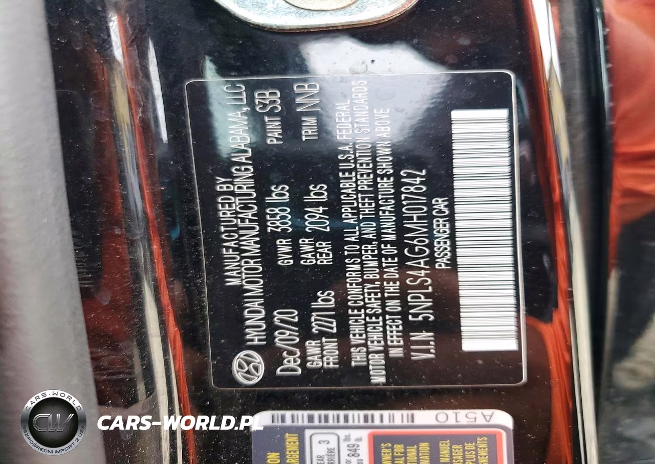 2021 Hyundai Elantra Sel VIN:5NPLS4AG6MH017842 - 12