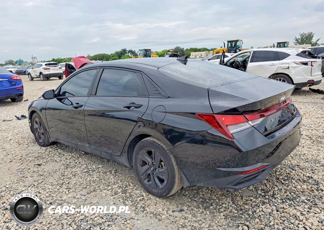 2021 Hyundai Elantra Sel VIN:5NPLS4AG6MH017842 - 2