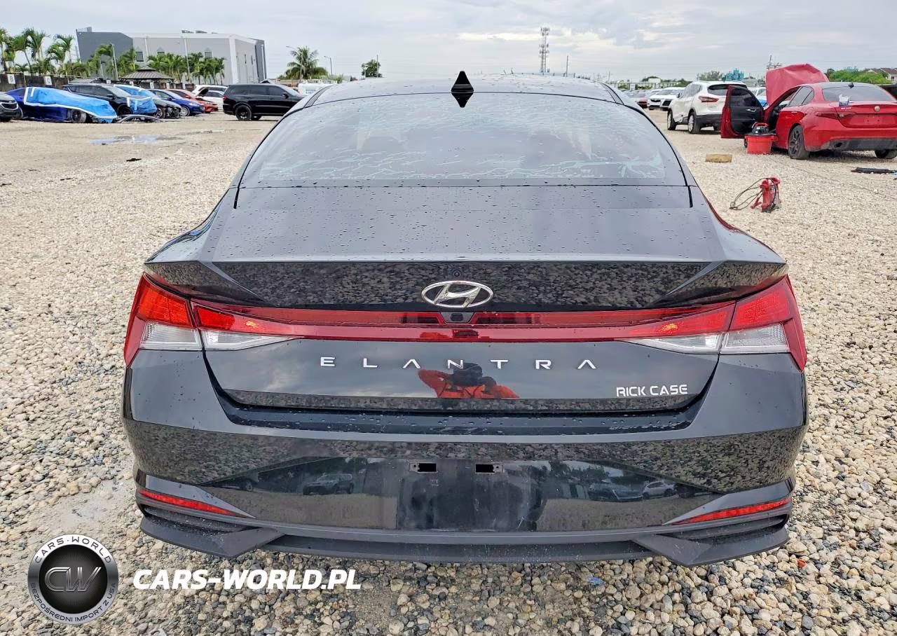 2021 Hyundai Elantra Sel VIN:5NPLS4AG6MH017842 - 6
