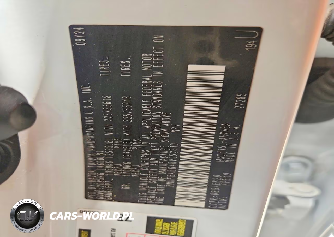 2024 Toyota Corolla Cross Hybrid Xse VIN:7MUFBABG4RV052610 - 13