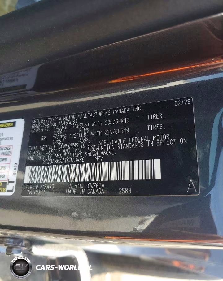 2026 Lexus Rx 350 Base VIN:2T2BAMBA7TC073486 - 13