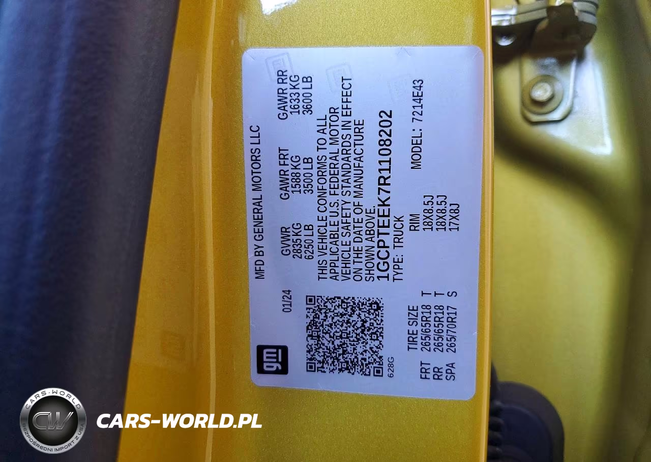 2024 Chevrolet Colorado Trail Boss VIN:1GCPTEEK7R1108202 - 13