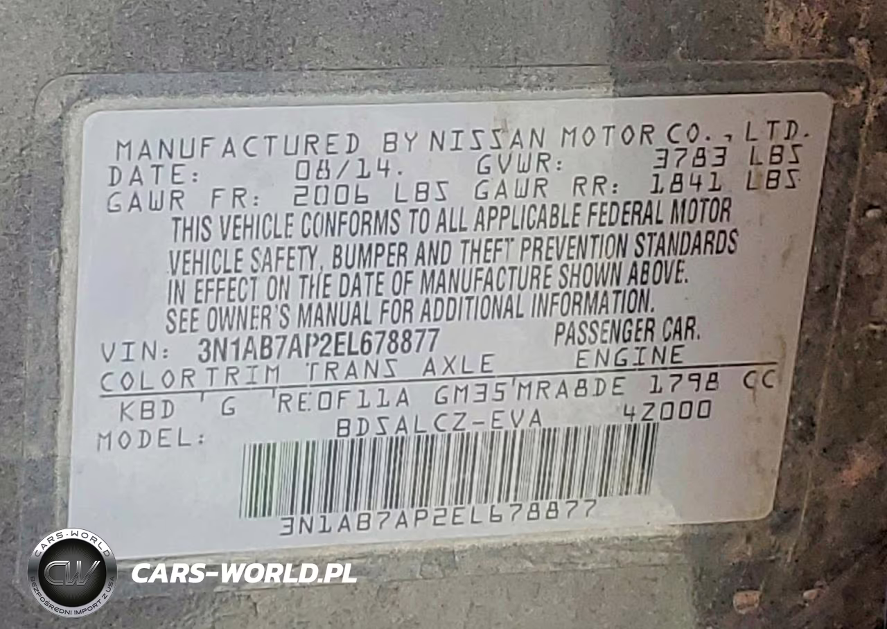 2014 Nissan Sentra S VIN:3N1AB7AP2EL678877 - 12