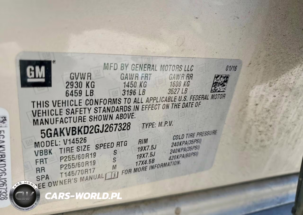 2016 Buick Enclave VIN:5GAKVBKD2GJ267328 - 13