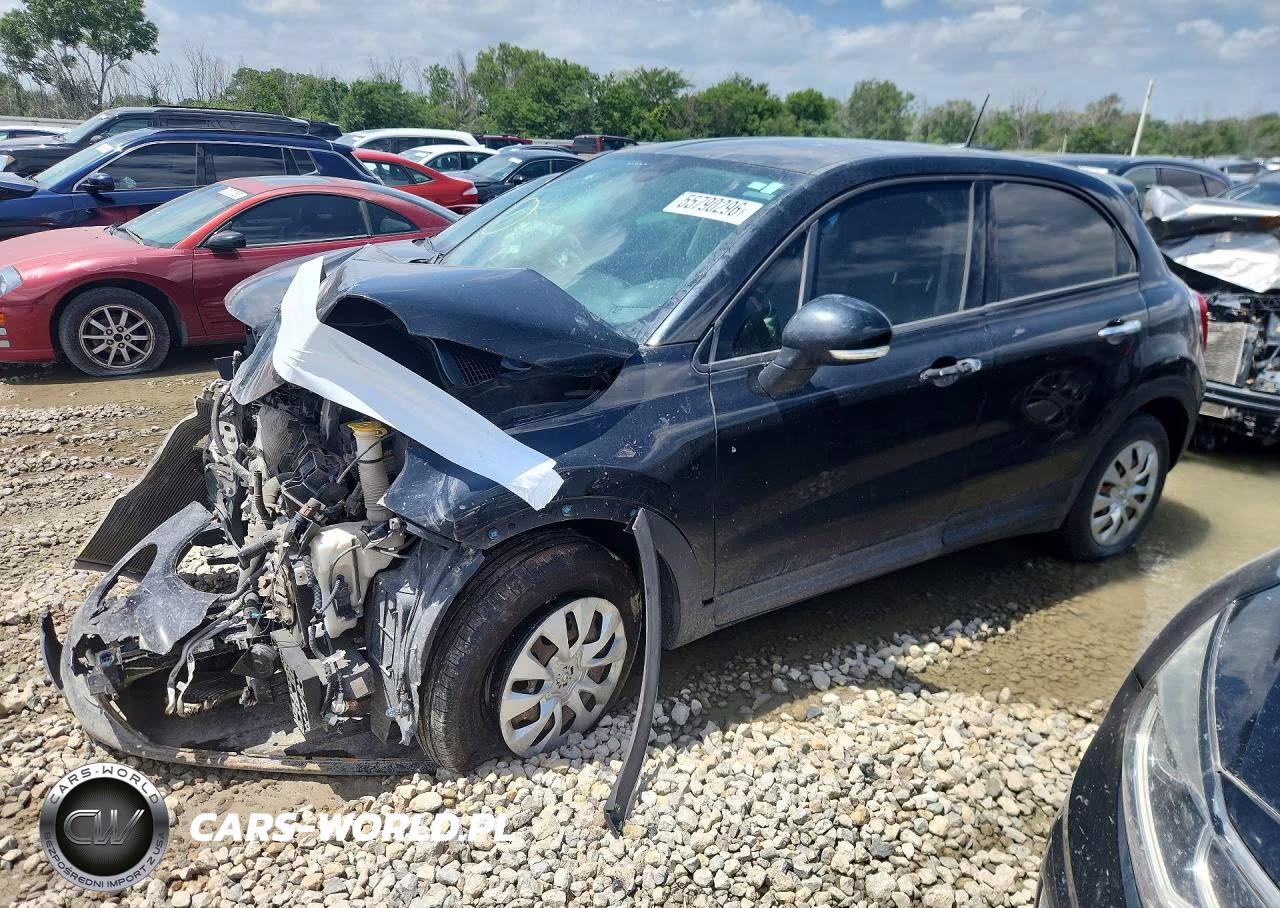 2017 Fiat 500X Pop VIN:ZFBCFXAB2HP598019 - 1