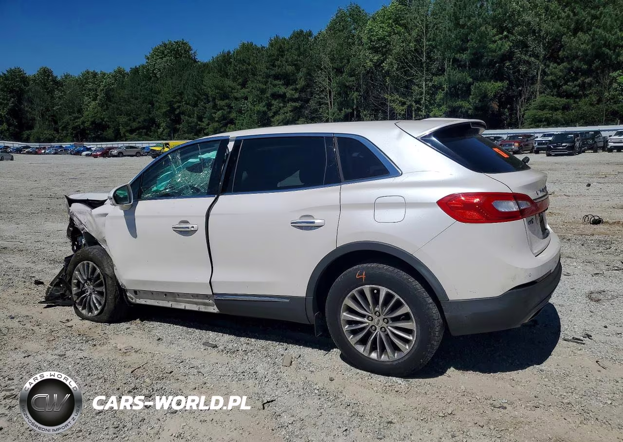 2017 Lincoln Mkx Select VIN:2LMPJ6KR9HBL31373 - 2