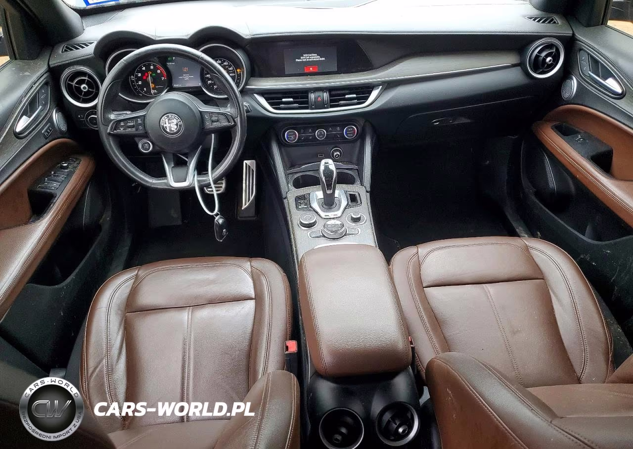 2022 Alfa Romeo Stelvio Ti VIN:ZASPAKBN2N7D41017 - 8