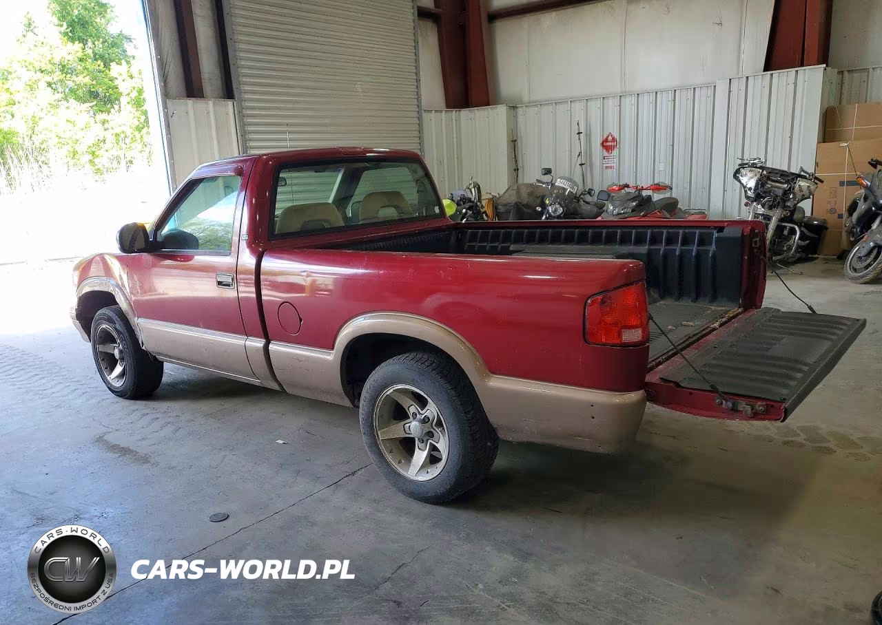 1996 Chevrolet S10 Long Life Vehicle VIN:1GCCS14XXT8181344 - 2