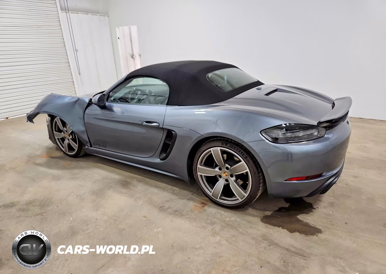 2025 Porsche Boxster Gts VIN:WP0CD2A86SK230652 - 2