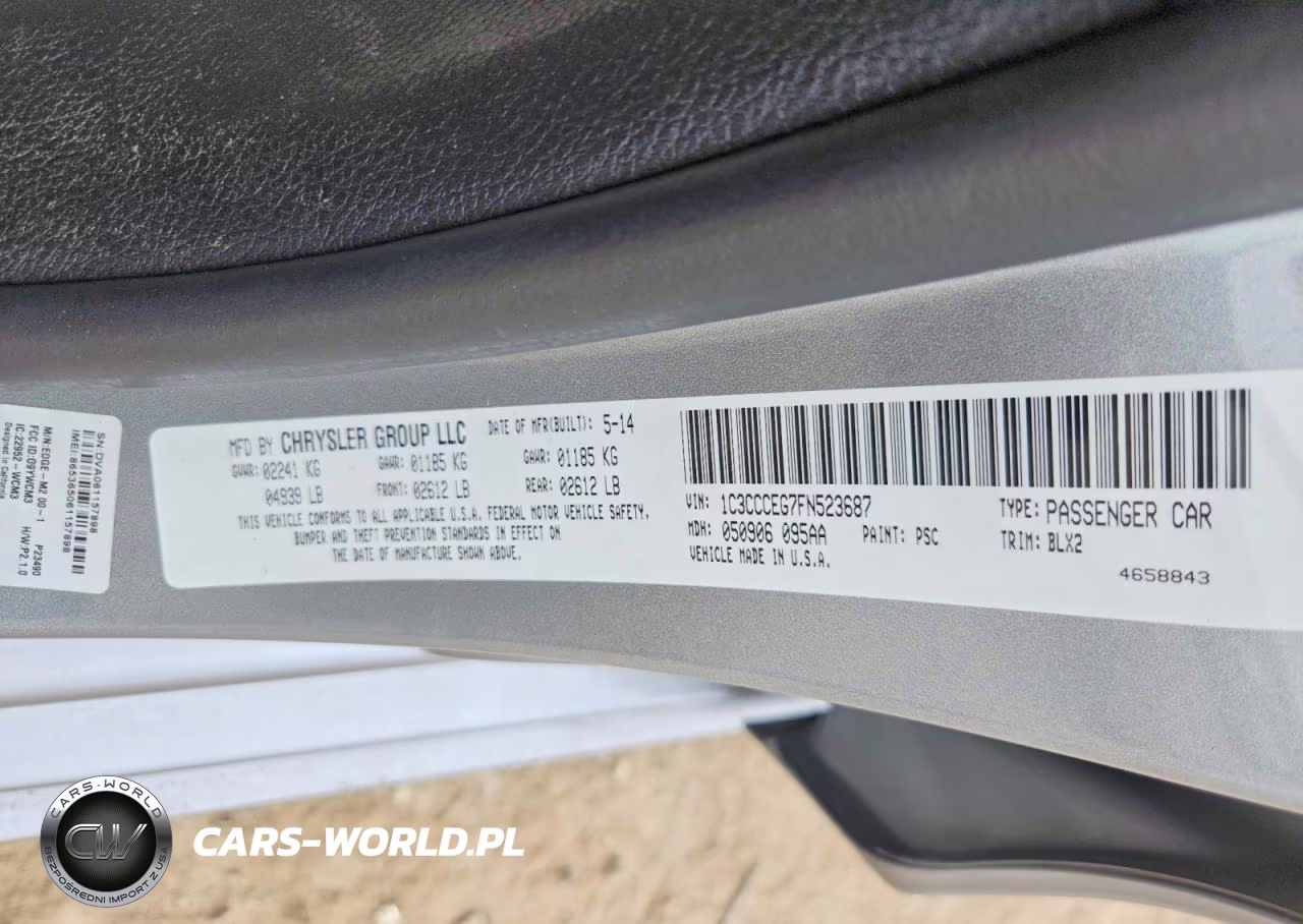 2015 Chrysler 200 C VIN:1C3CCCEG7FN523687 - 12
