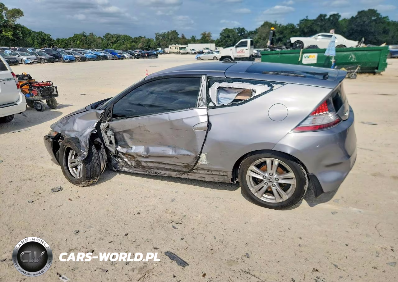 2012 Honda Cr-Z Ex VIN:JHMZF1D65CS004434 - 2