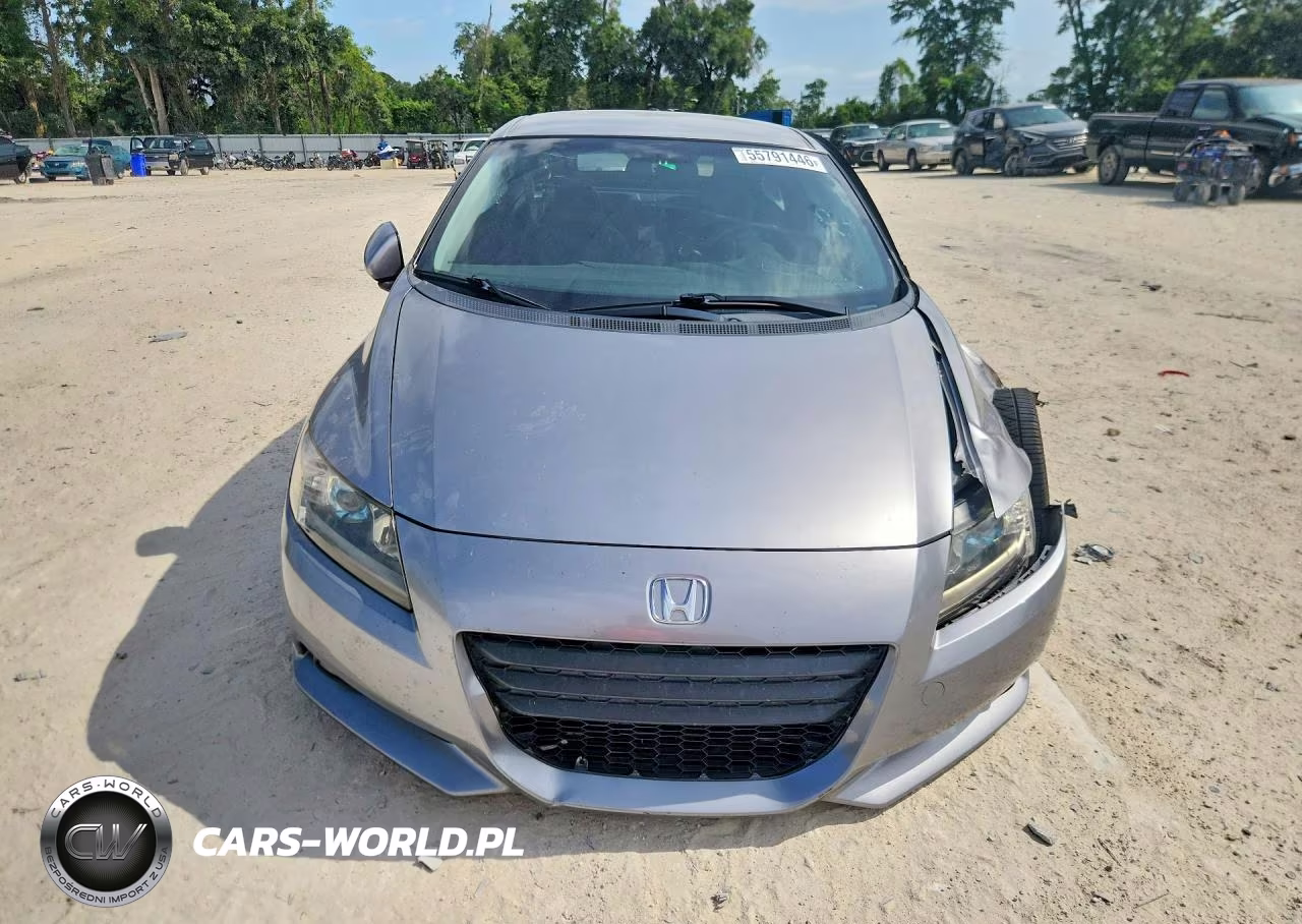 2012 Honda Cr-Z Ex VIN:JHMZF1D65CS004434 - 5