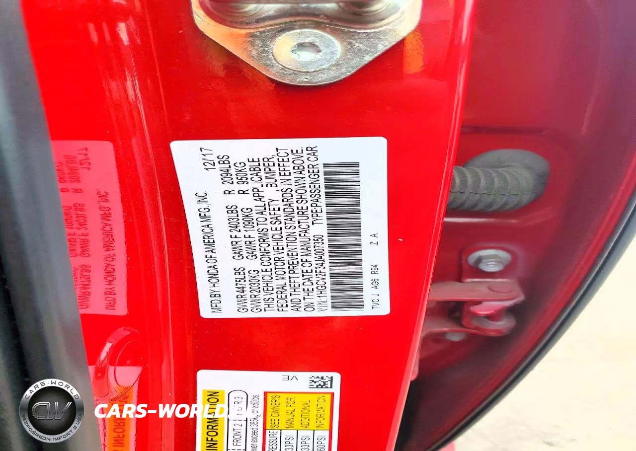 2018 Honda Accord Sport VIN:1HGCV2F34JA007350 - 13