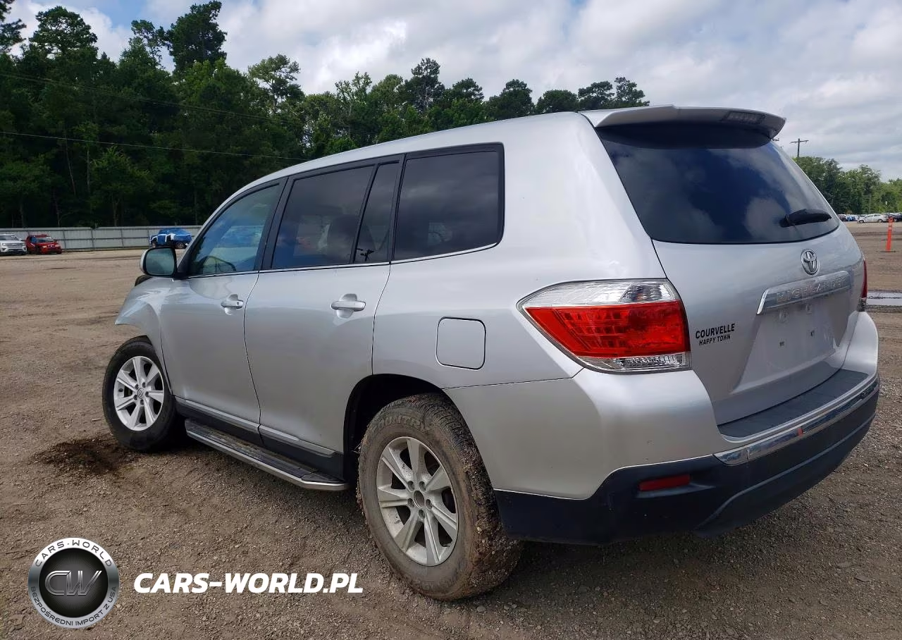 2013 Toyota Highlander Base VIN:5TDZA3EH9DS045445 - 2