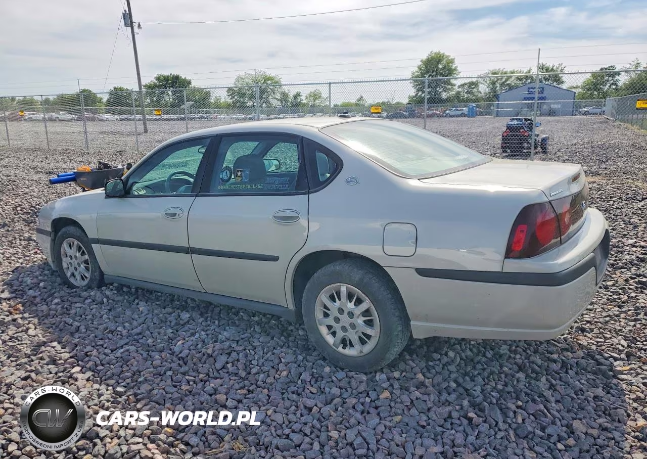 2003 Chevrolet Impala VIN:2G1WF52E939422835 - 2