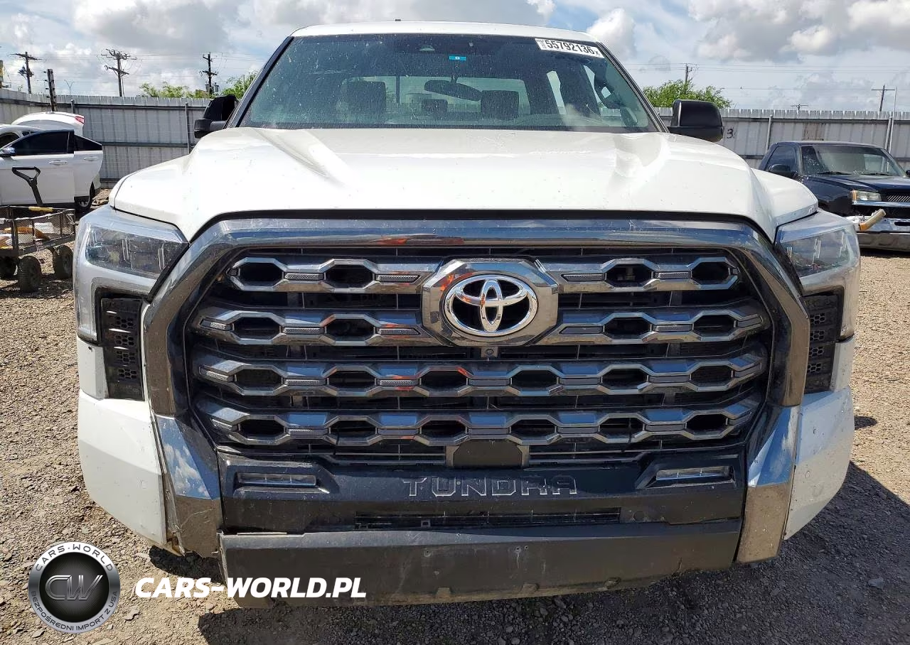 2025 Toyota Tundra Platinum Hv VIN:5TFNC5DBXSX093206 - 5