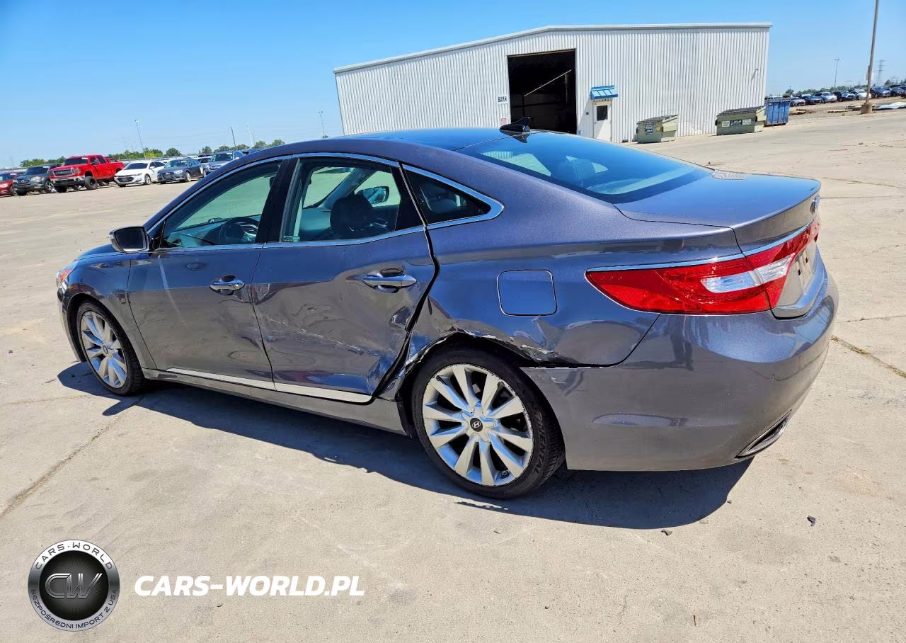 2013 Hyundai Azera VIN:KMHFH4JG5DA254790 - 2