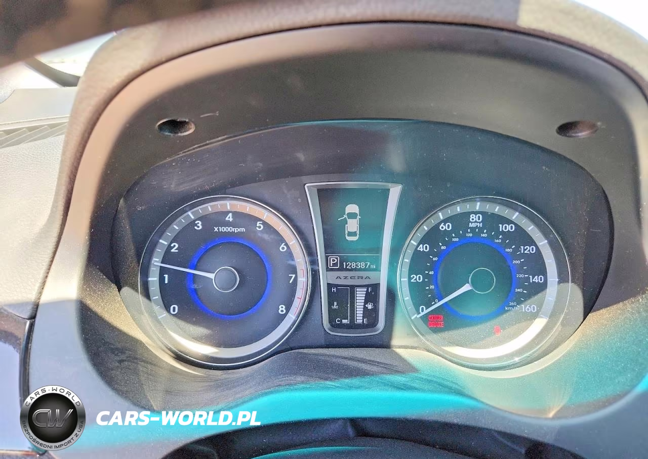 2013 Hyundai Azera VIN:KMHFH4JG5DA254790 - 9