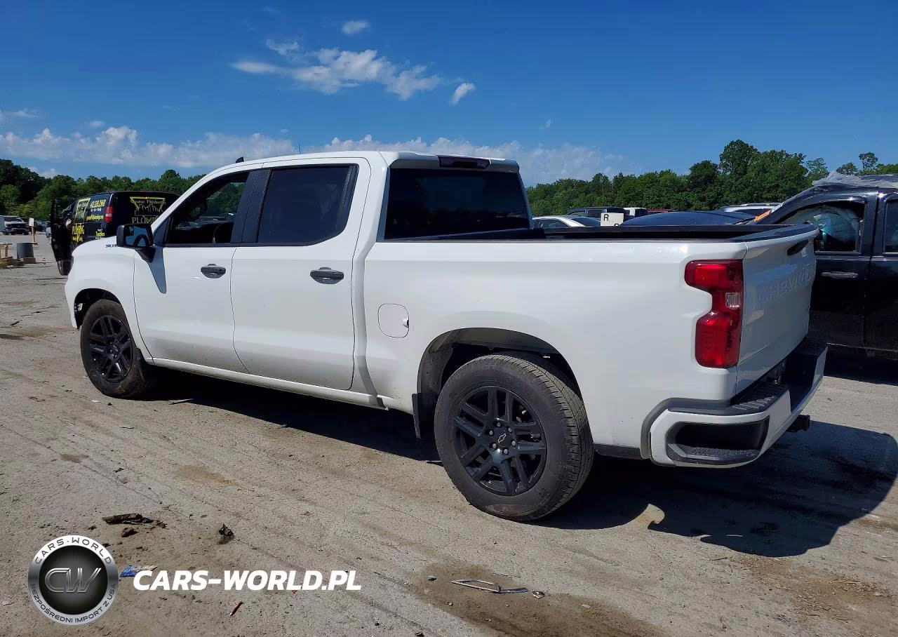 2022 Chevrolet Silverado K1500 Custom VIN:1GCPDBEK4NZ637646 - 2