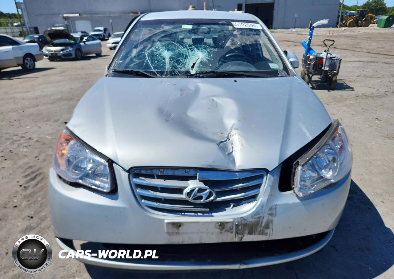 2010 Hyundai Elantra Gls VIN:KMHDU4AD8AU972742 - 5