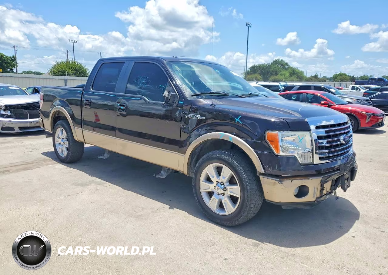 2013 Ford F150 Supercrew VIN:1FTFW1CF2DKF25537 - 4