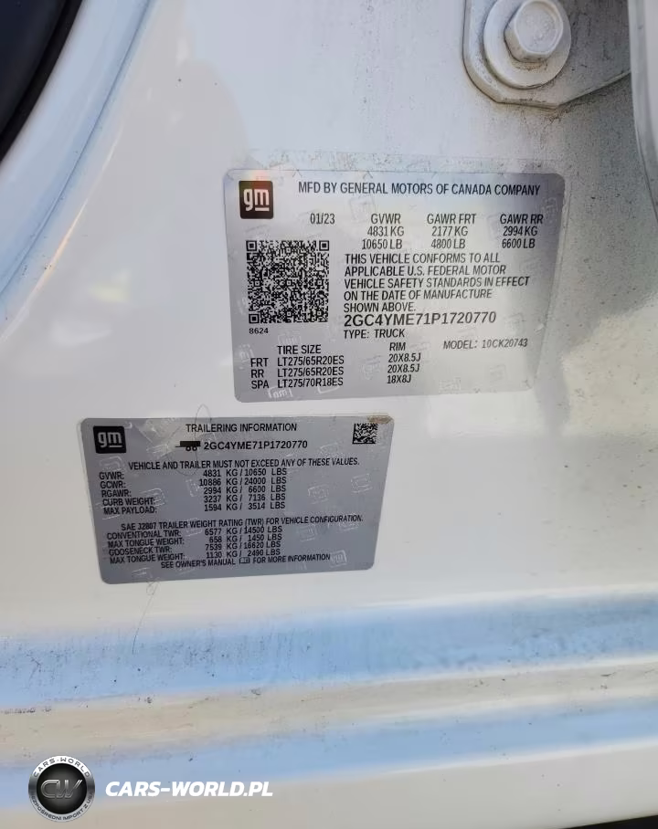 2023 Chevrolet Silverado K2500 Custom VIN:2GC4YME71P1720770 - 12