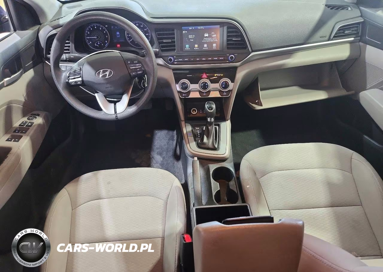 2019 Hyundai Elantra Sel VIN:5NPD84LF1KH438744 - 8