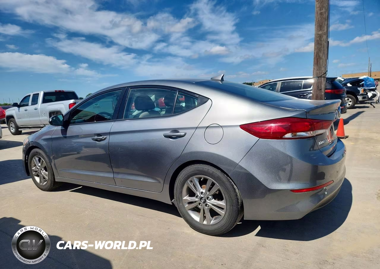 2017 Hyundai Elantra Se VIN:KMHD84LF3HU152775 - 2