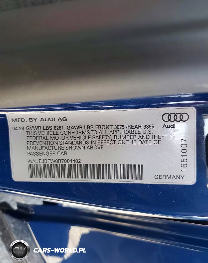 2024 Audi E-Tron Gt Prestige VIN:WAUEJBFW0R7004402 - 13