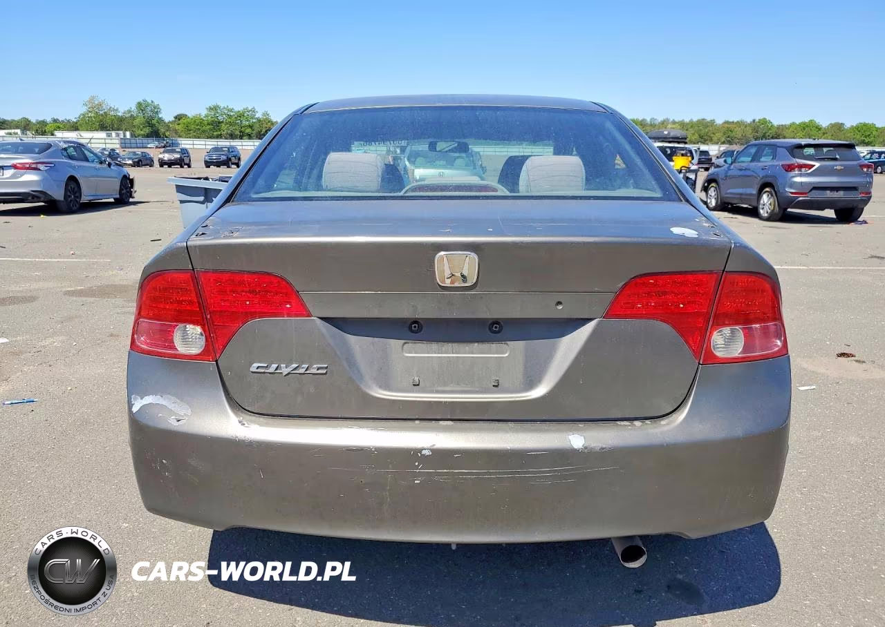 2008 Honda Civic Lx VIN:2HGFA16528H516787 - 6