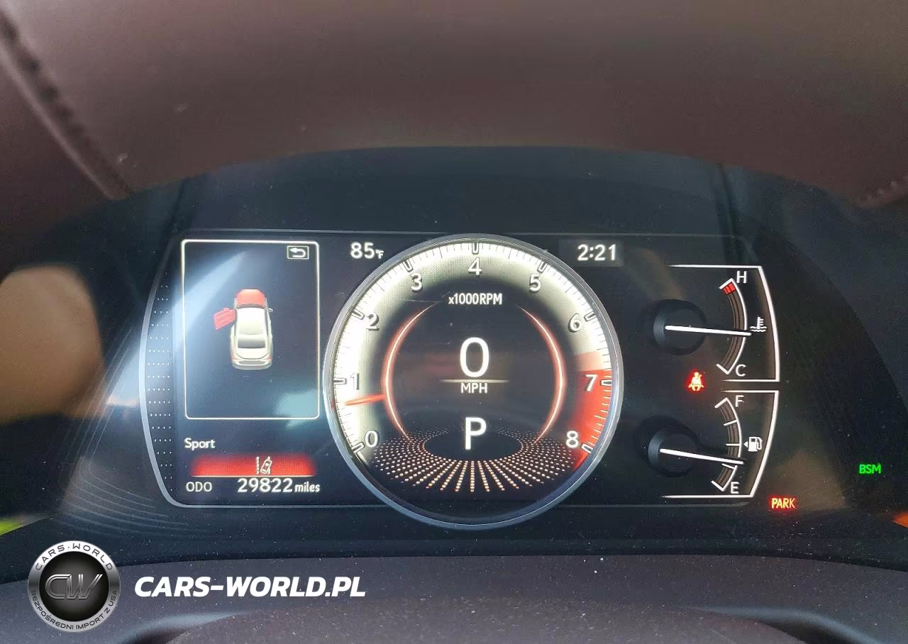 2019 Lexus Es 350 VIN:58ABZ1B18KU020524 - 9
