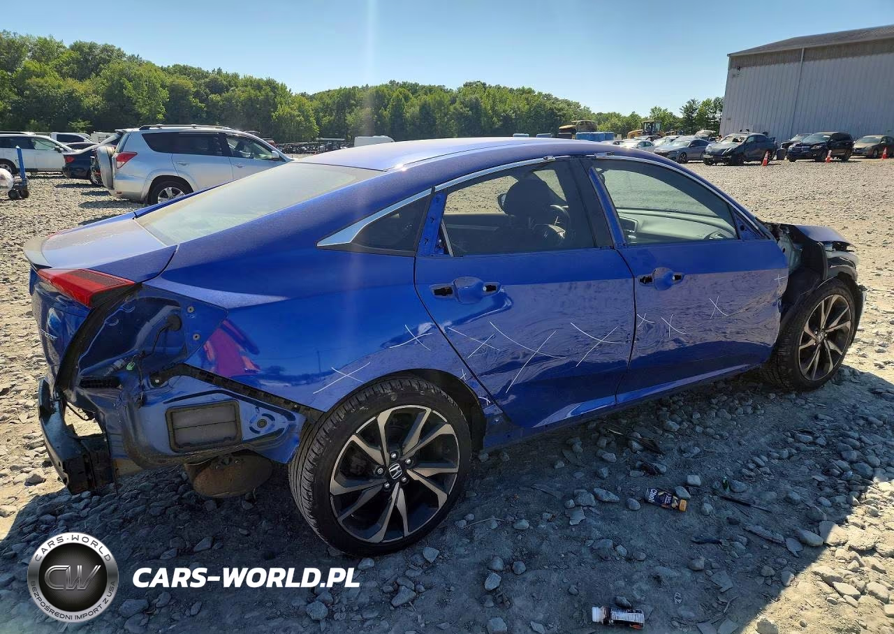2020 Honda Civic Sport VIN:2HGFC2F84LH584544 - 3