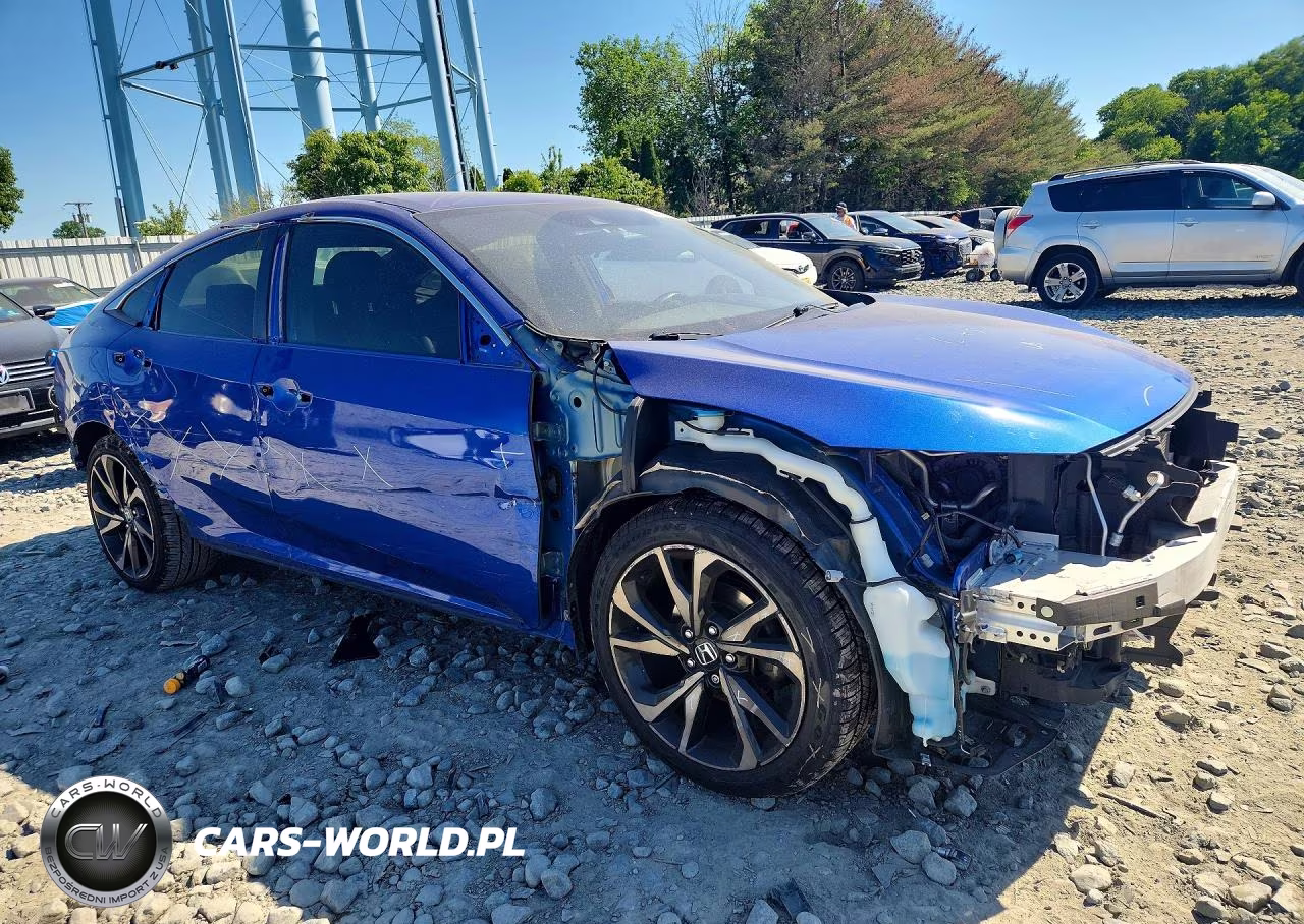 2020 Honda Civic Sport VIN:2HGFC2F84LH584544 - 4
